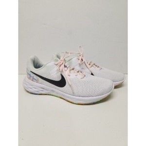 Nike Revolution 6 Next Nature Premium White Pink Running Shoes Womens 11
